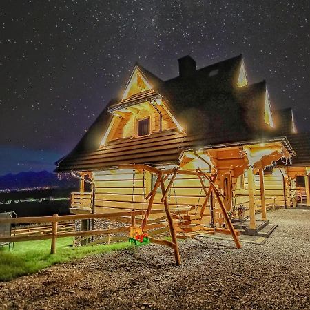 Domki Widokowe Panorama Tatr ビャウィ・ドゥナイェツ エクステリア 写真